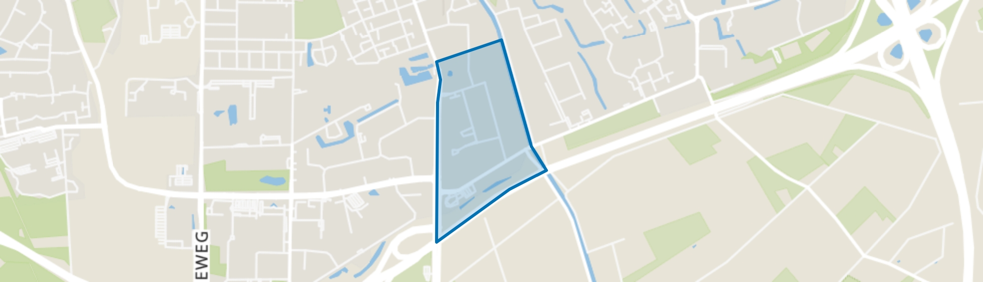Kayersmolen-Zuid, Apeldoorn map