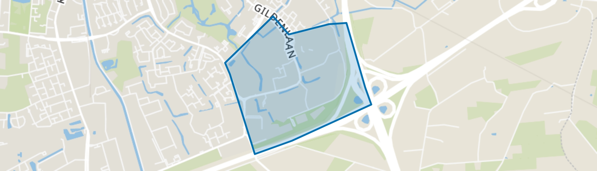 Matenhoeve, Apeldoorn map