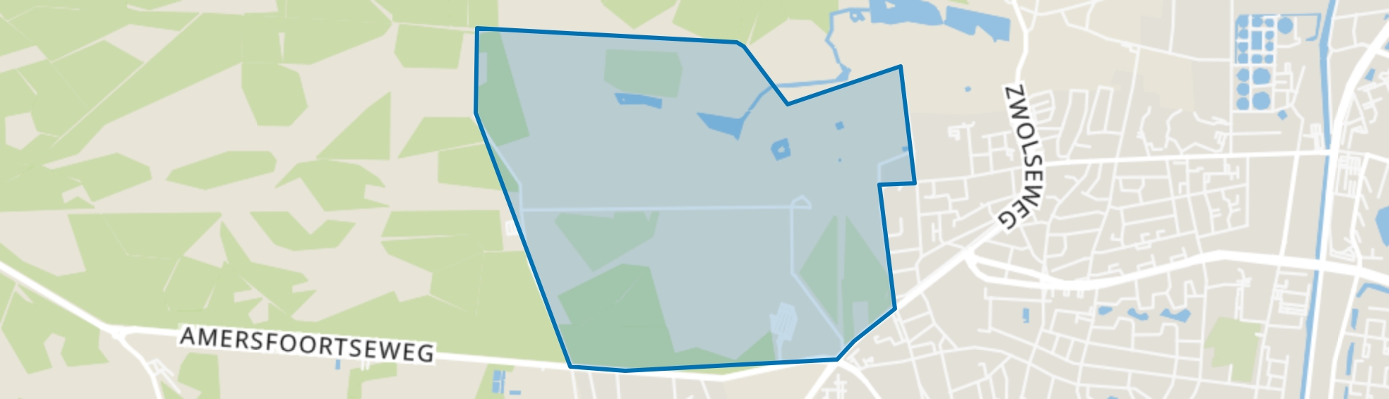 Paleispark, Apeldoorn map
