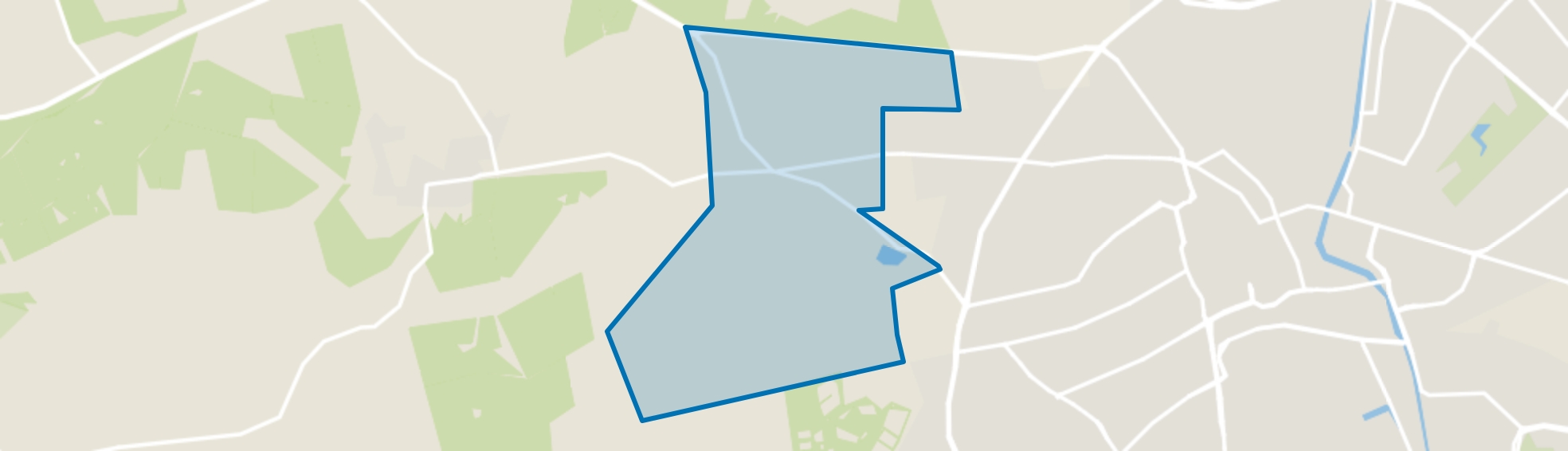 Park Berg en Bos, Apeldoorn map