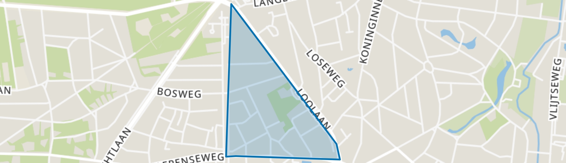 Spainkbos, Apeldoorn map