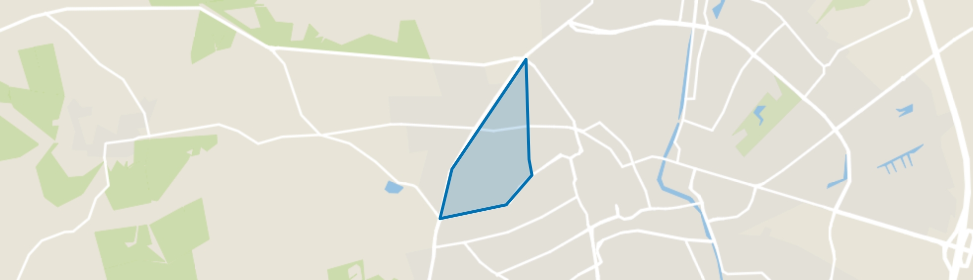 Sprengenbos, Apeldoorn map