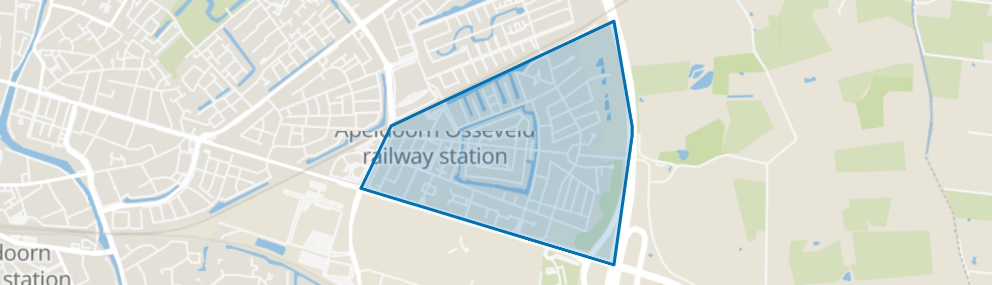 Woudhuis, Apeldoorn map