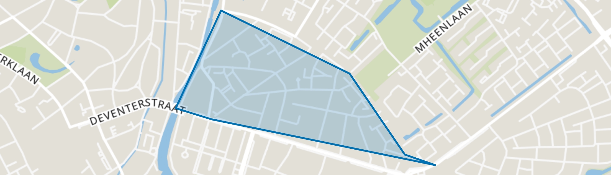 Zevenhuizen, Apeldoorn map