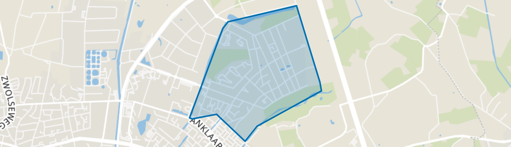 Zuidbroek - Mozaïek & Rooster, Apeldoorn map