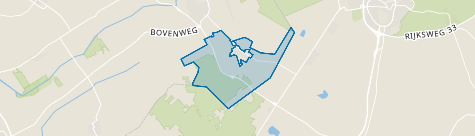 Appelscha-Buitengebied, Appelscha map
