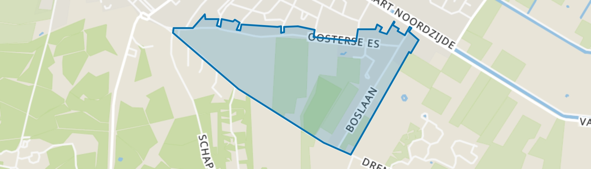 Appelscha-Drentseweg, Appelscha map