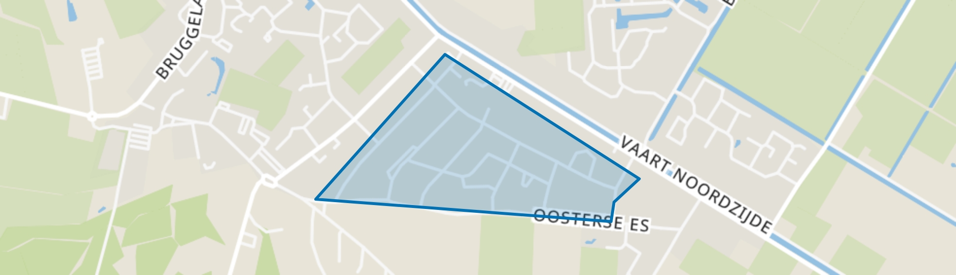 Appelscha-Midden Oost, Appelscha map
