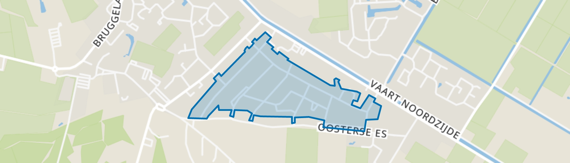 Appelscha-Midden Oost, Appelscha map