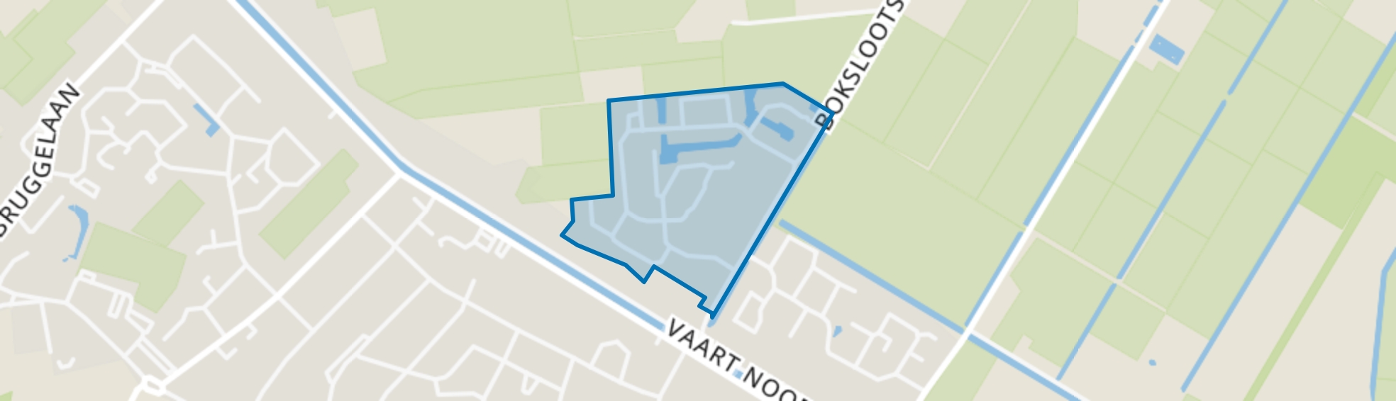 Appelscha-Noord, Appelscha map