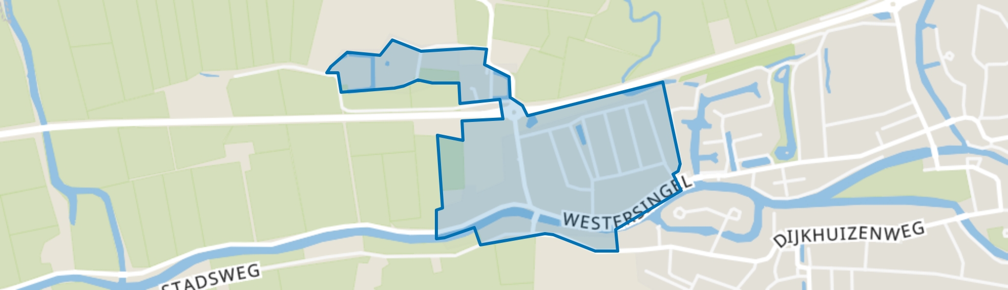 Tjamsweer, Appingedam map