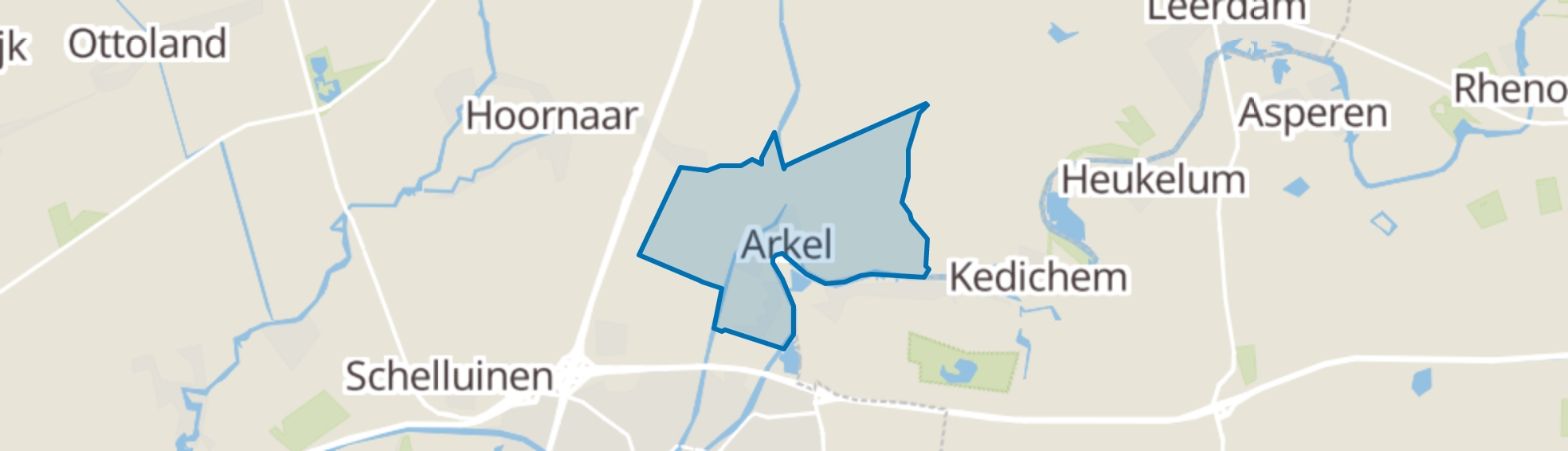 Arkel map