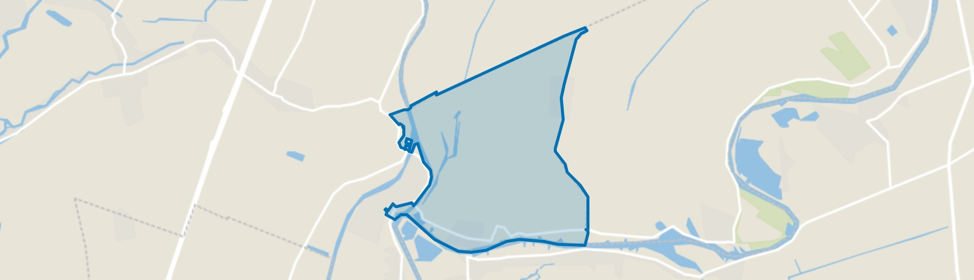 Arkel-Buitengebied-Oost, Arkel map