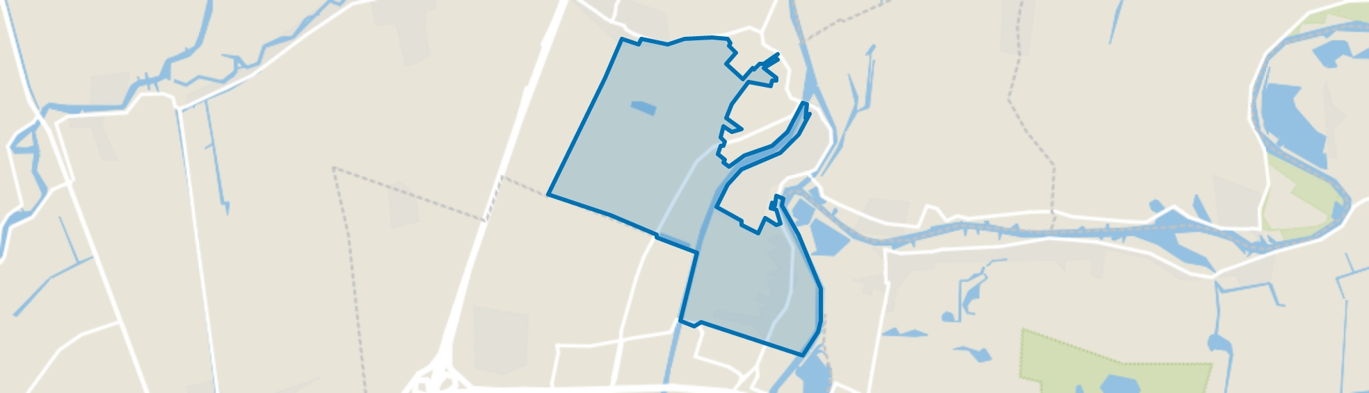 Arkel-Buitengebied-Zuid-West, Arkel map