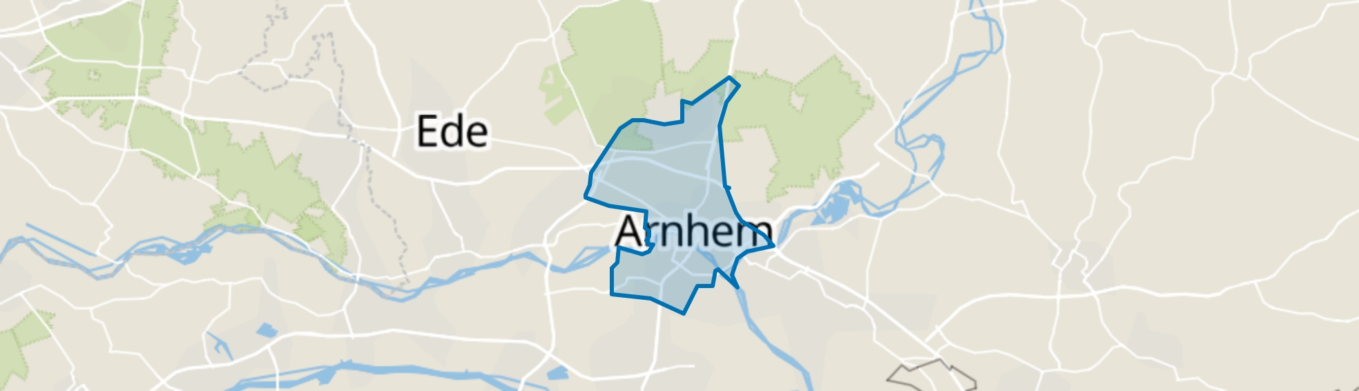Arnhem map