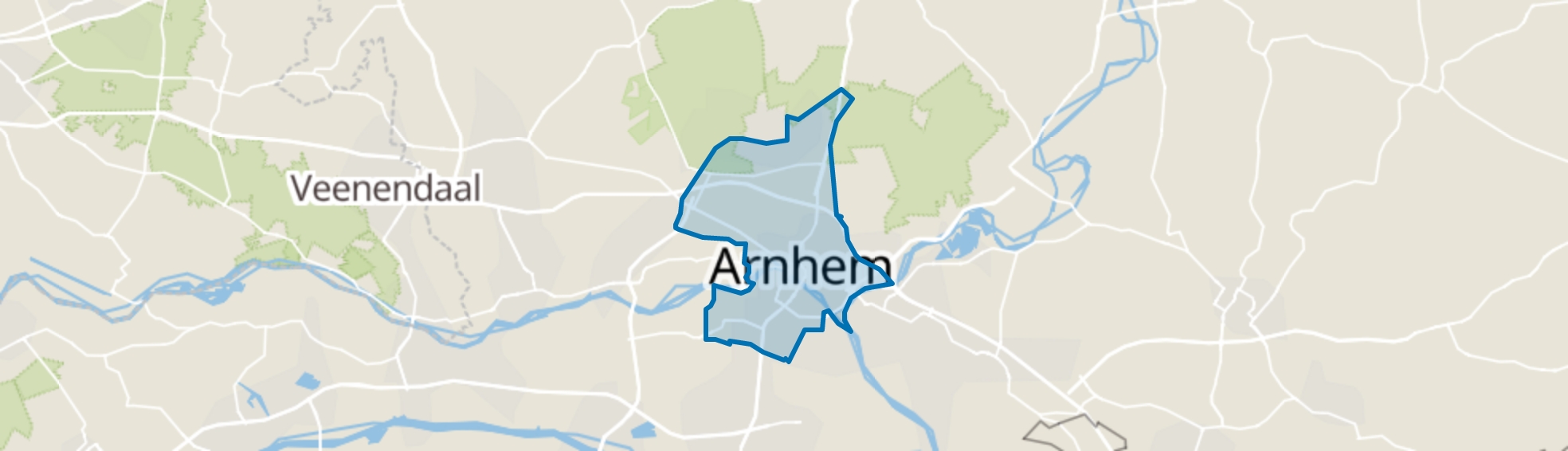 Arnhem map