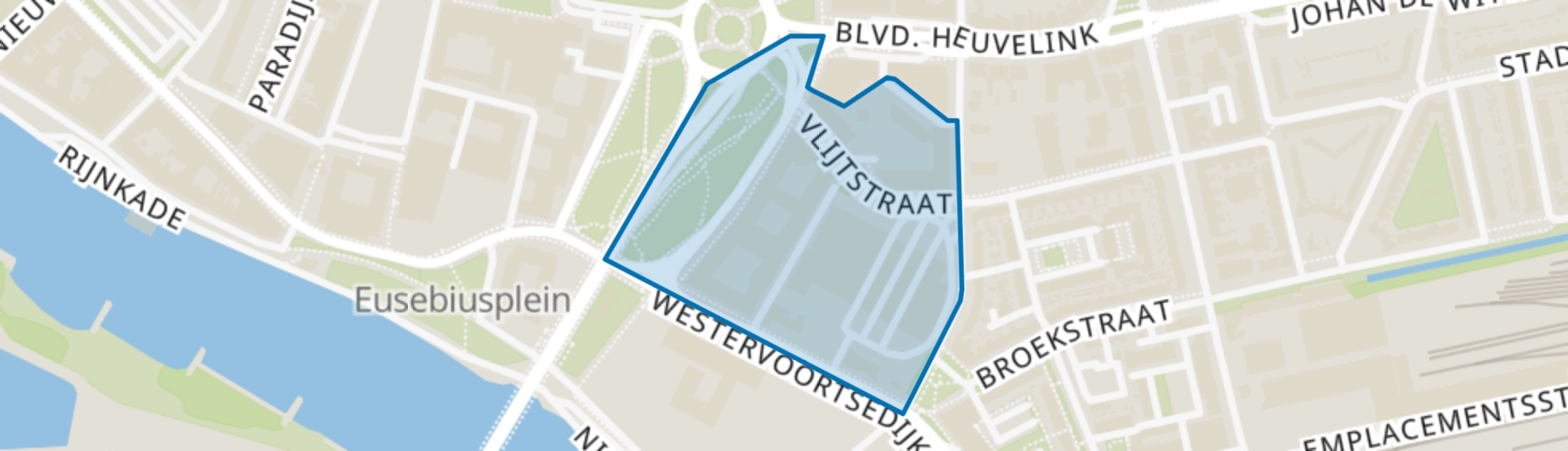 Bij de John Frostbrug, Arnhem map
