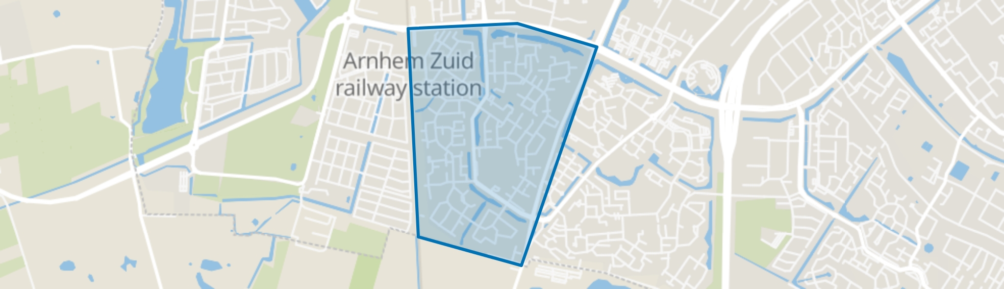 De Laar-West, Arnhem map