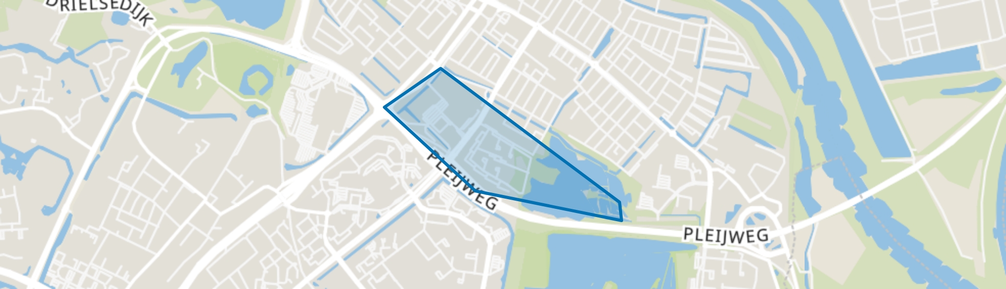 Eimersweide, Arnhem map