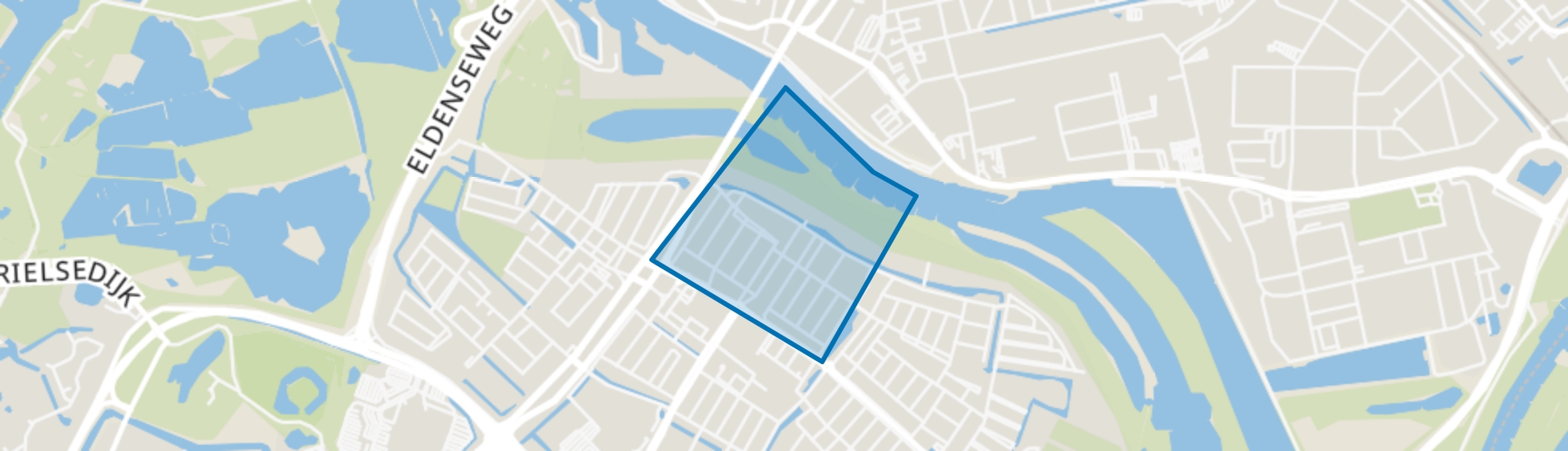 Groene Weide, Arnhem map