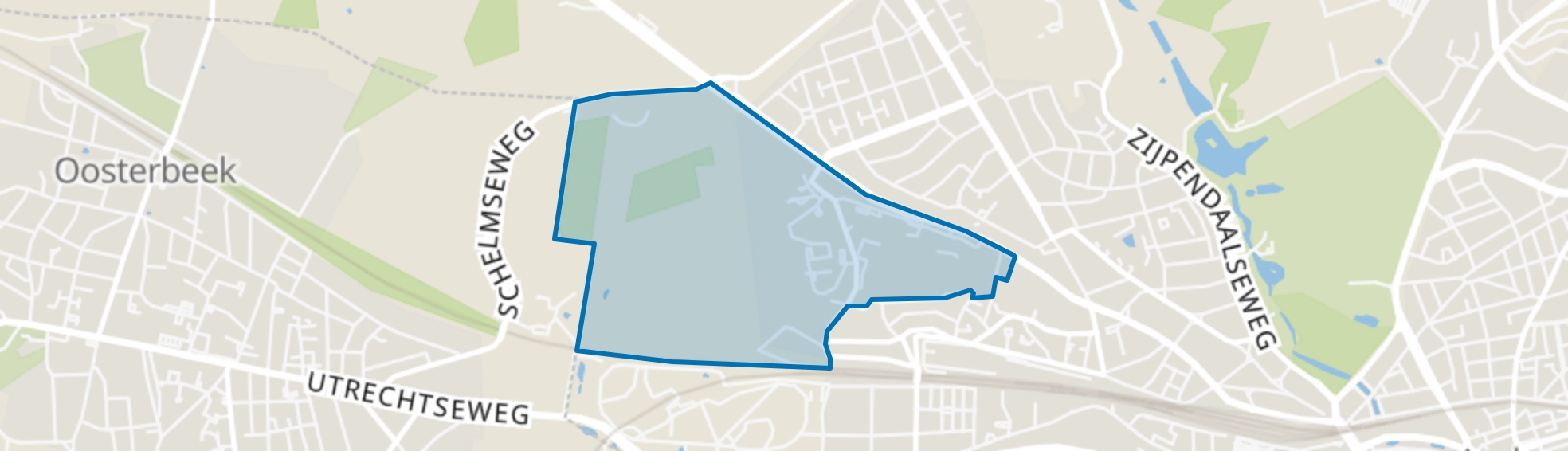 Het Dorp/Mariëndaal, Arnhem map