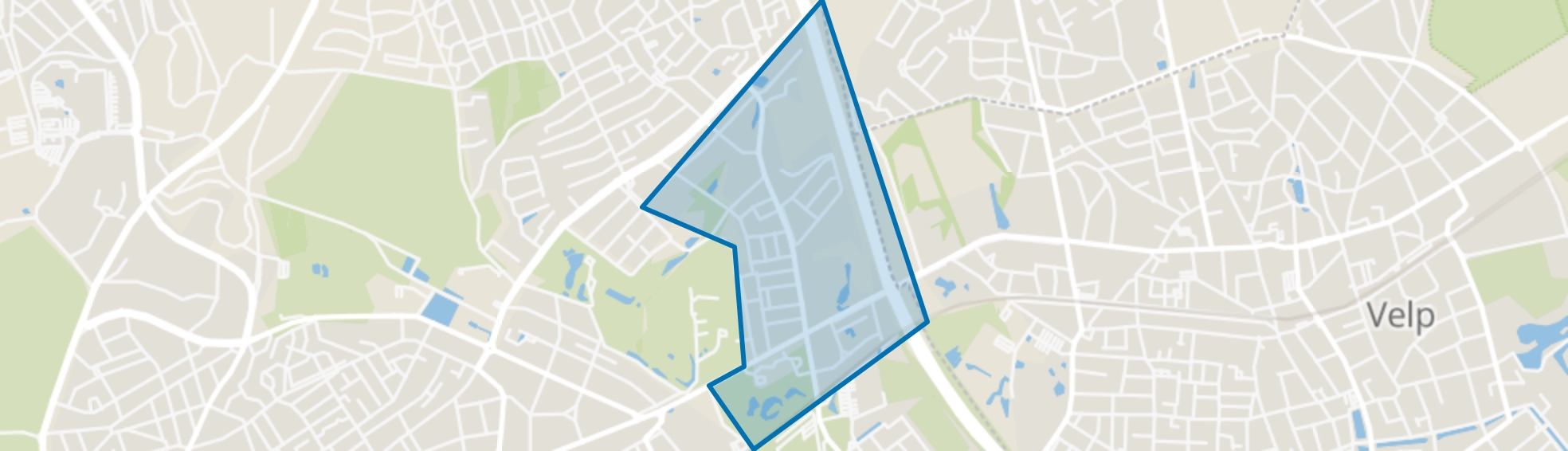 Paasberg, Arnhem map