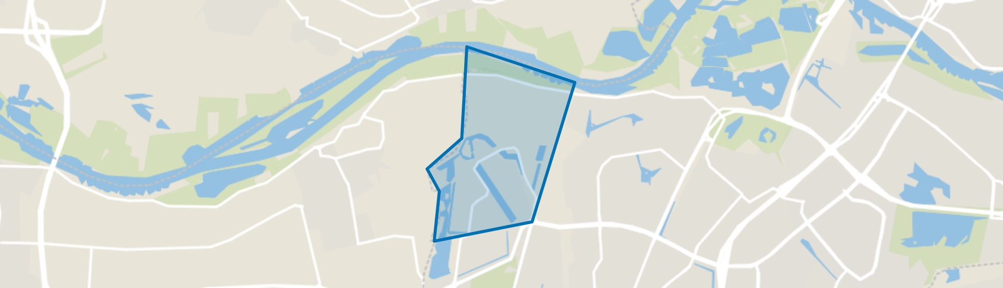 Schuytgraaf-Noord, Arnhem map