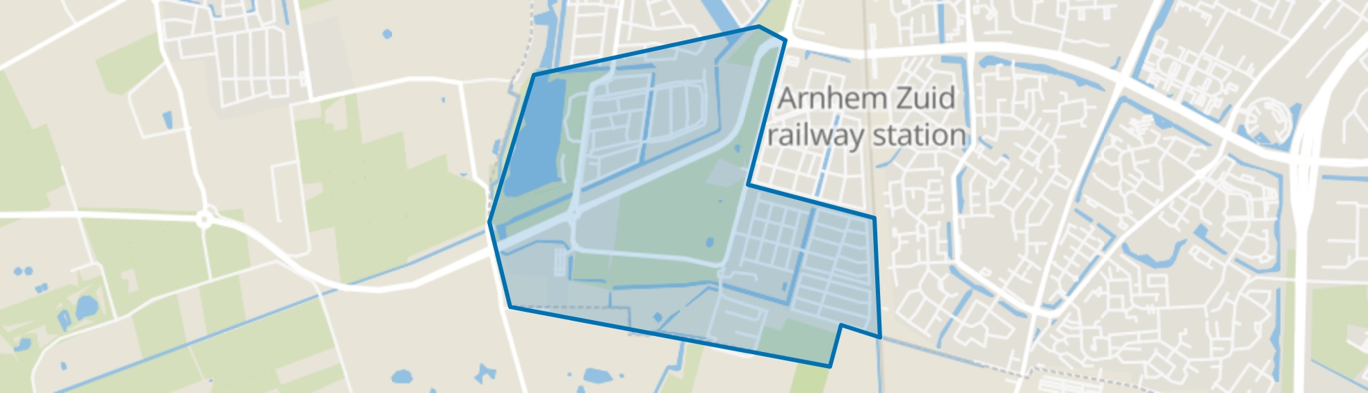 Schuytgraaf-Zuid, Arnhem map