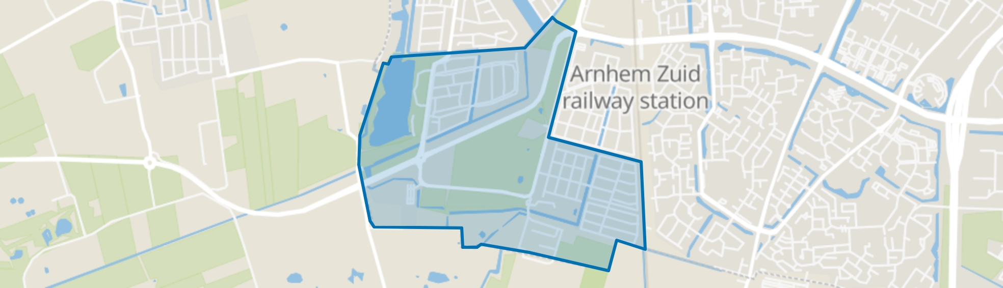 Schuytgraaf-Zuid, Arnhem map