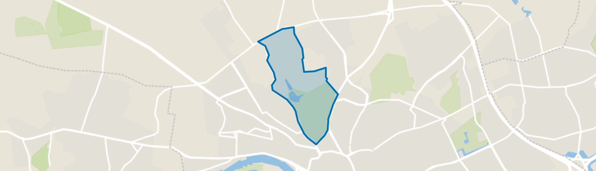 Sonsbeek/Zijpendaal, Arnhem map
