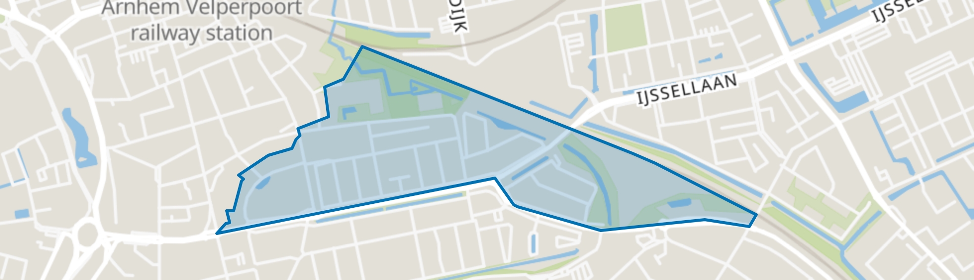 Statenkwartier, Arnhem map