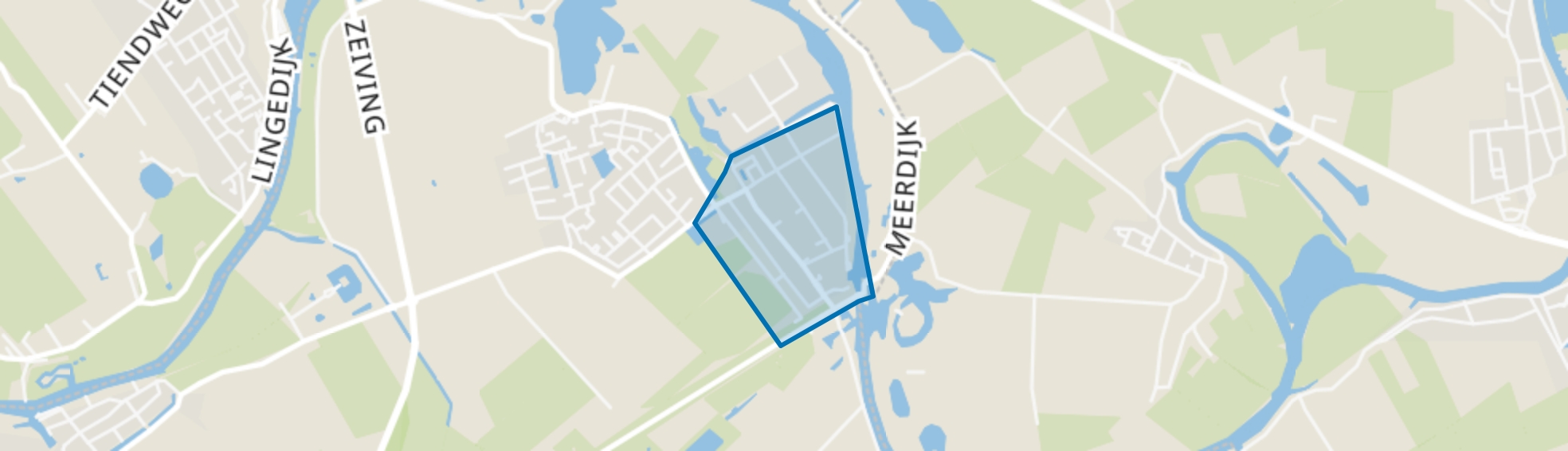 Asperen Oude Kern, Asperen map