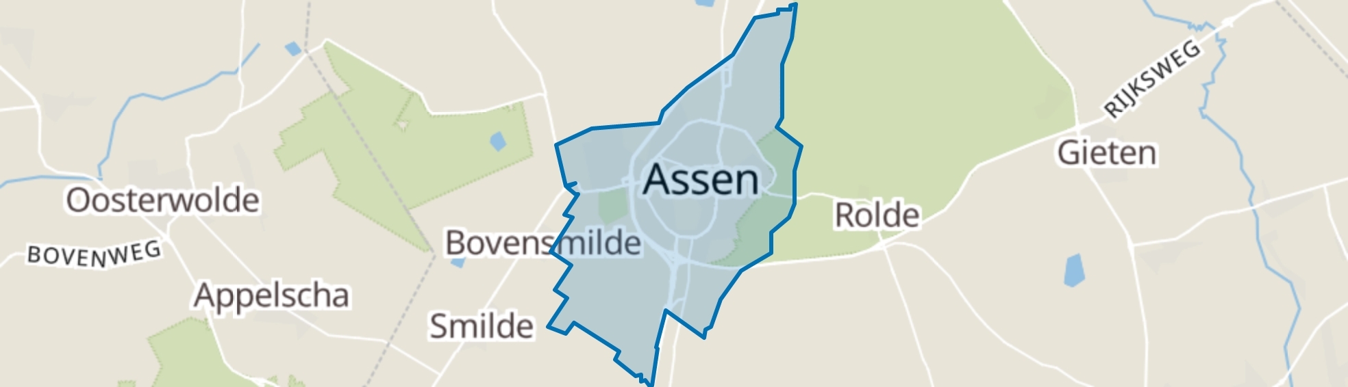 Assen map
