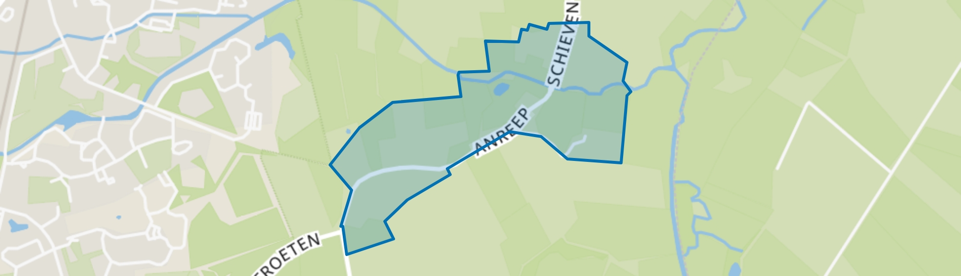 Anreep/Schieven, Assen map