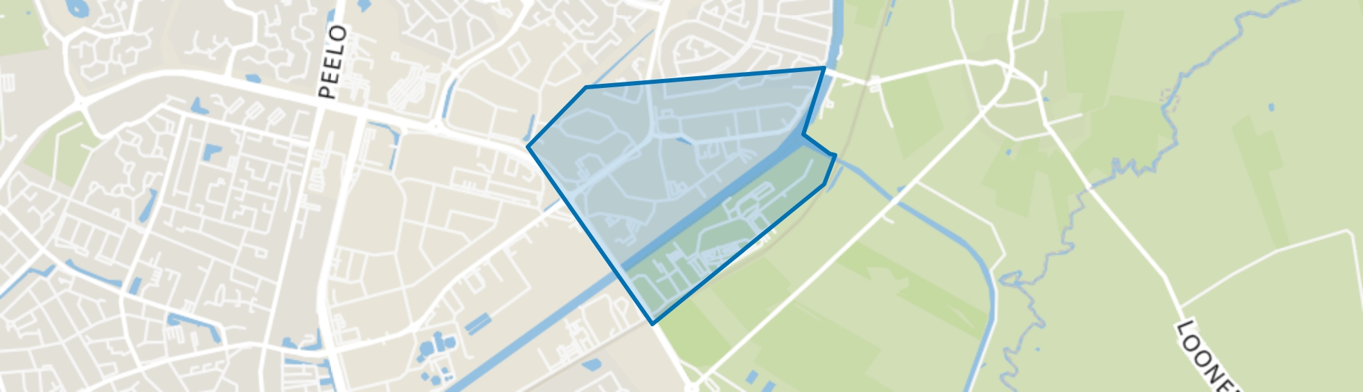 Bedrijventerrein Marsdijk Oost, Assen map