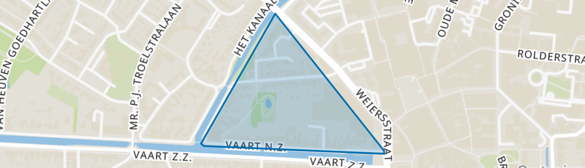 Cultuureelkwartier, Assen map