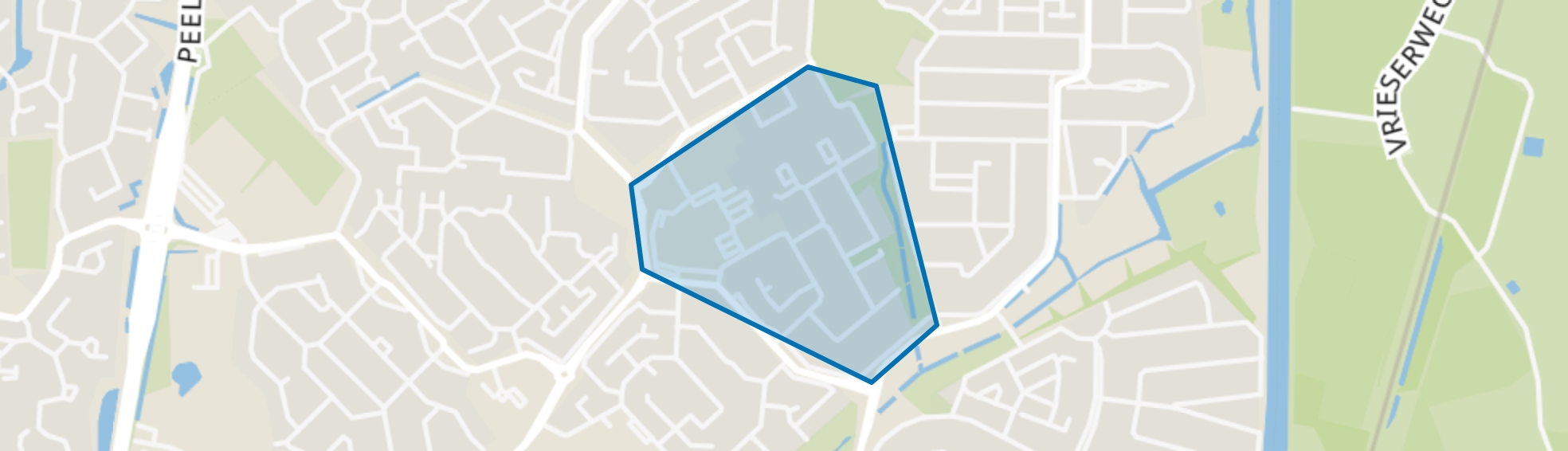De Beemden, Assen map