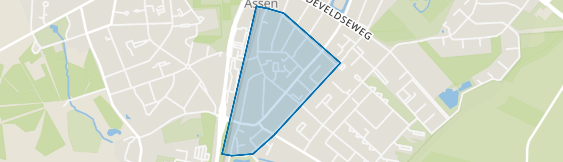 De Dorpen, Assen map