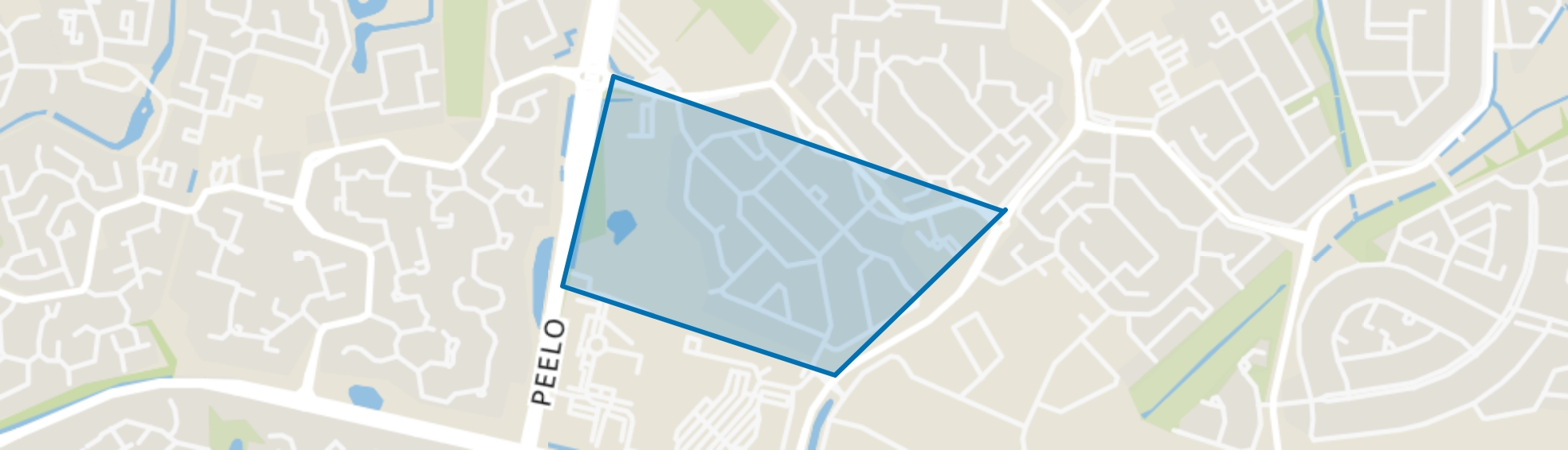 De Hoven, Assen map
