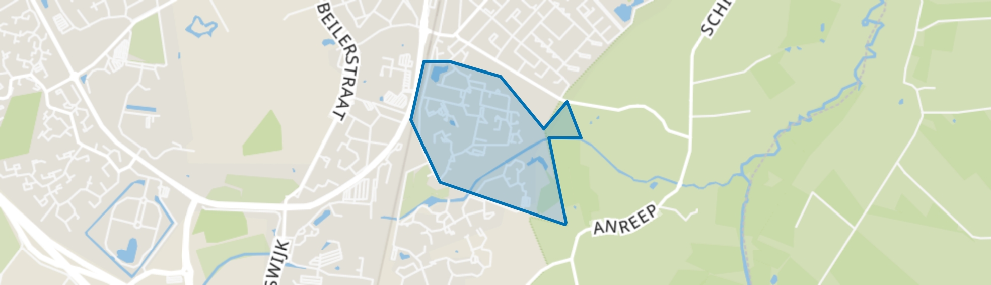 GGZ-terrein, Assen map