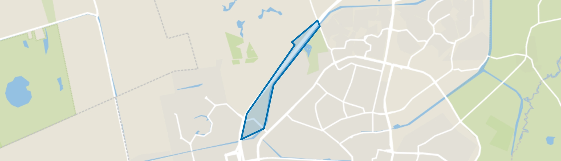 Groene Dijk, Assen map