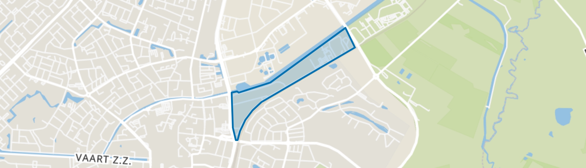 Havenkanaal Zuidzijde, Assen map