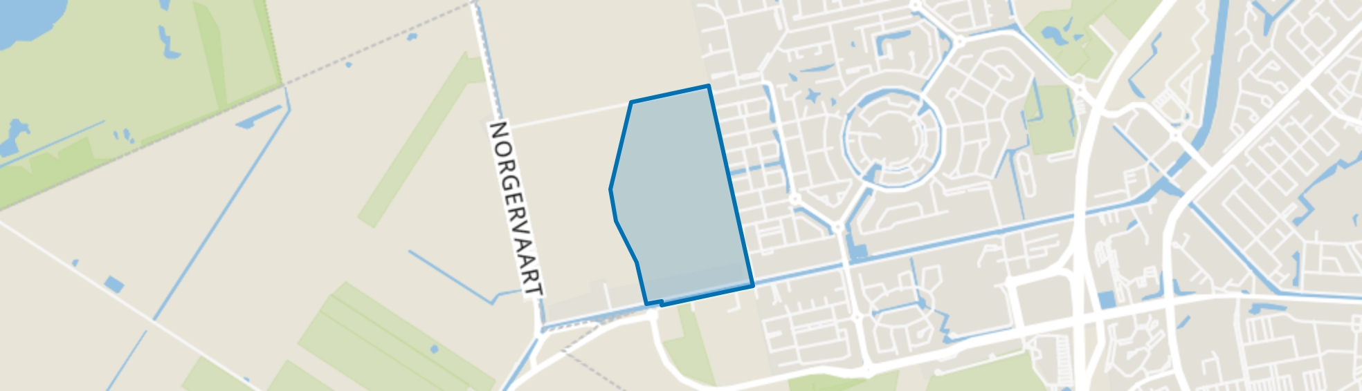 Kloosterakker, Assen map