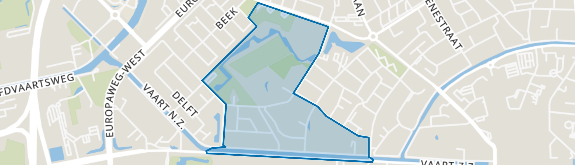 Landgoed Lariks, Assen map