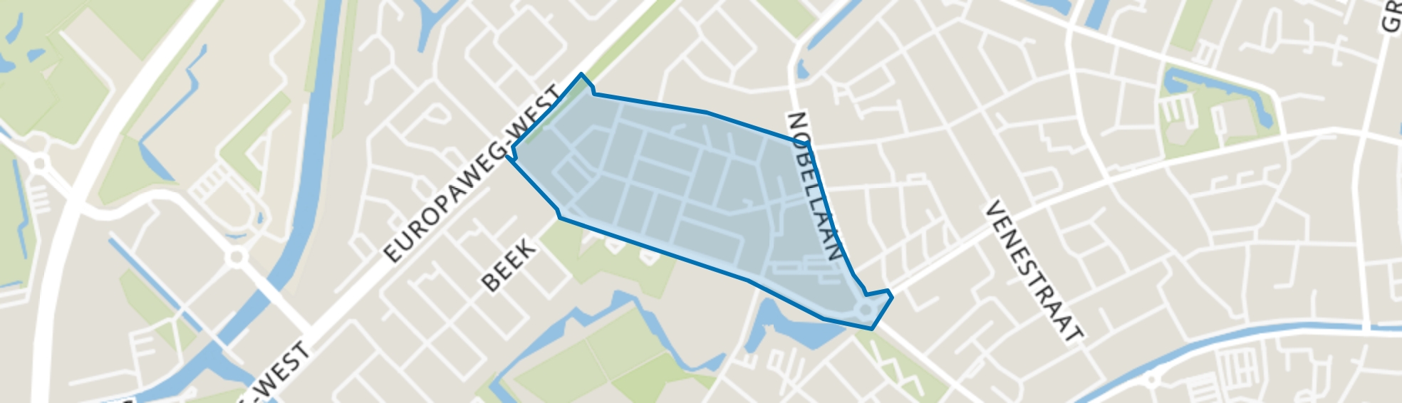 Luchiesland Zuid, Assen map