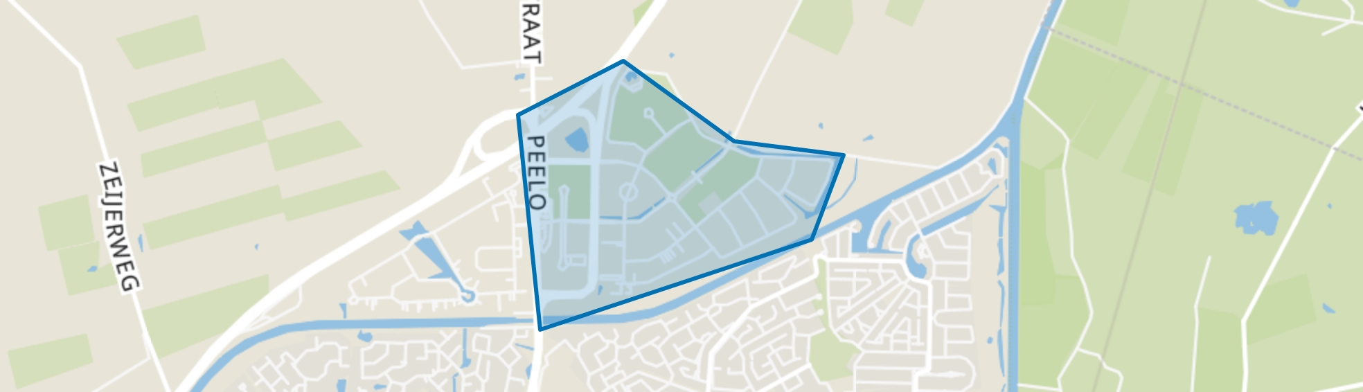 Messchenveld, Assen map
