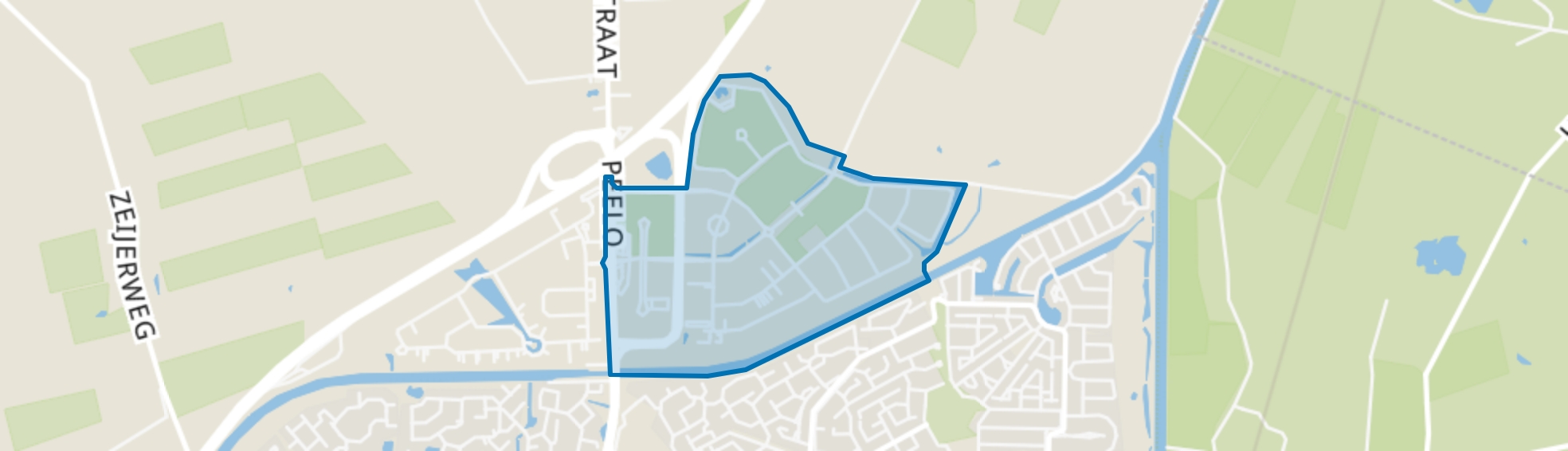 Messchenveld, Assen map