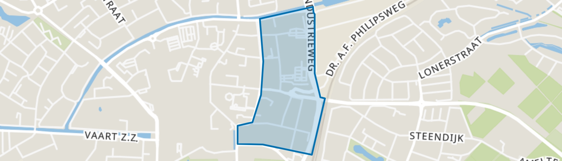 Oranjebuurt, Assen map