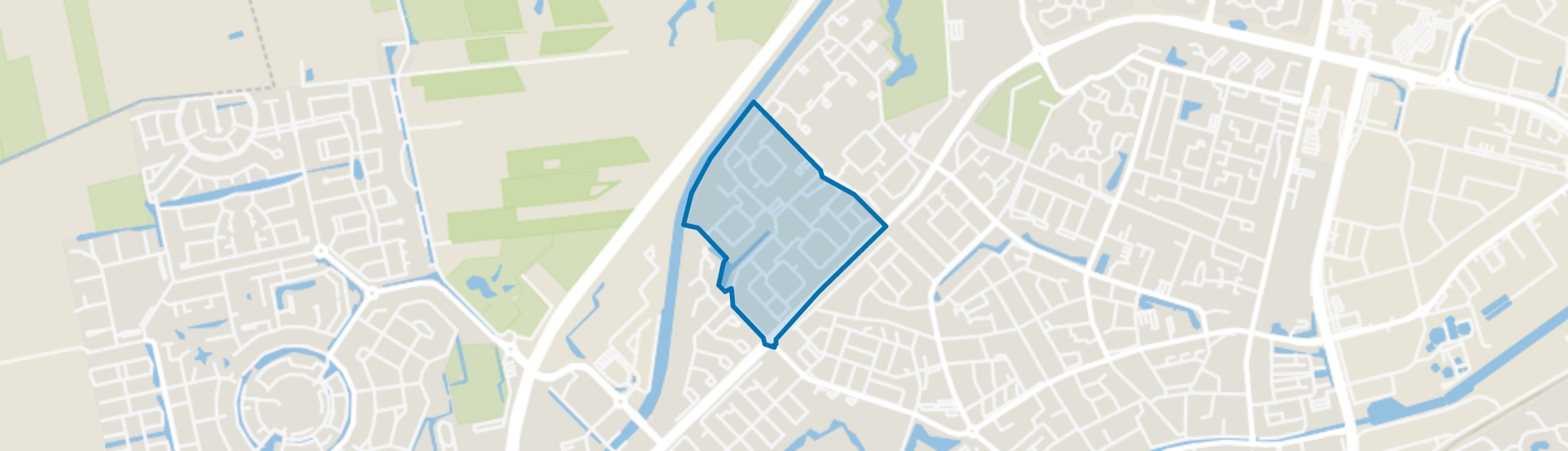 Pittelo Midden, Assen map