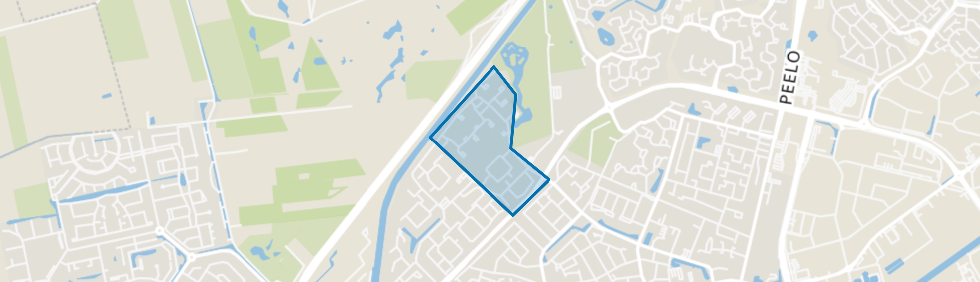 Pittelo Noord, Assen map